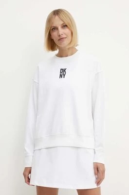 Zdjęcie produktu Dkny bluza damska kolor biały z nadrukiem DP4T9698