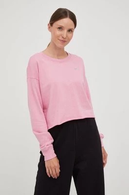 Zdjęcie produktu Dkny bluza damska kolor różowy z aplikacją