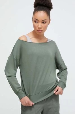 Zdjęcie produktu Dkny bluza damska kolor zielony gładka DP3T9555