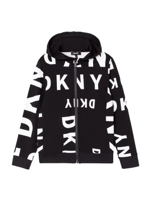 Zdjęcie produktu DKNY Bluza w kolorze czarno-białym rozmiar: 116