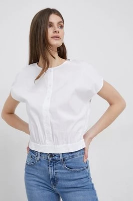 Zdjęcie produktu Dkny bluzka damska kolor biały gładka