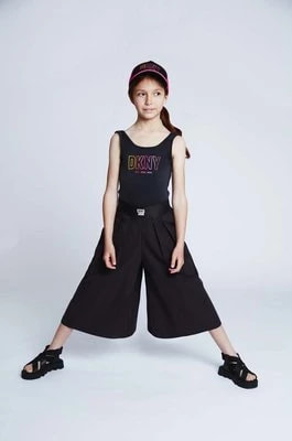 Zdjęcie produktu Dkny jednoczęściowy strój kąpielowy dziecięcy kolor czarny