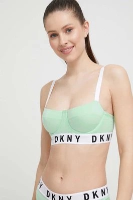 Zdjęcie produktu Dkny – Biustonosz kolor zielony gładki DK4521