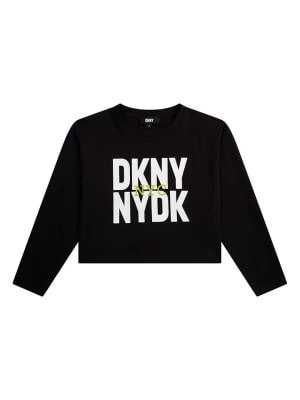 Zdjęcie produktu DKNY Koszulka w kolorze czarnym rozmiar: 152