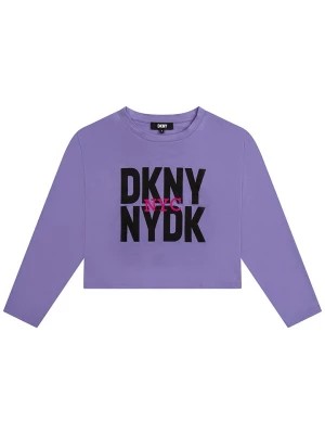Zdjęcie produktu DKNY Koszulka w kolorze fioletowym rozmiar: 164
