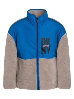 Zdjęcie produktu DKNY Kurtka polarowa w kolorze szaro-niebieskim rozmiar: 164