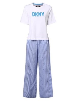 Zdjęcie produktu DKNY Piżama damska Kobiety Bawełna niebieski|biały w paski,