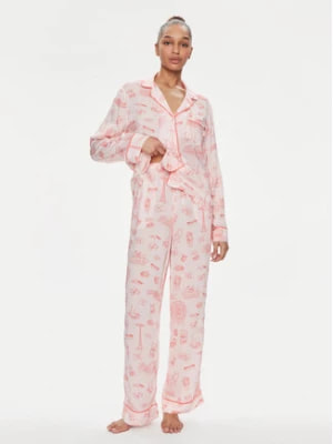 Zdjęcie produktu DKNY Piżama YI90003 Różowy Regular Fit