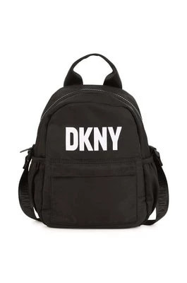 Zdjęcie produktu Dkny plecak dziecięcy kolor czarny mały z nadrukiem