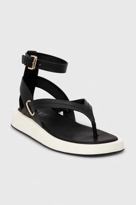 Zdjęcie produktu Dkny sandały skórzane Ilianna damskie kolor czarny K1493527