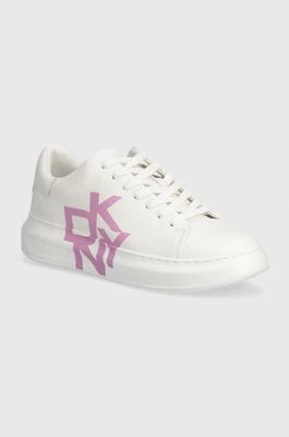 Zdjęcie produktu Dkny sneakersy skórzane Keira kolor biały K1408368