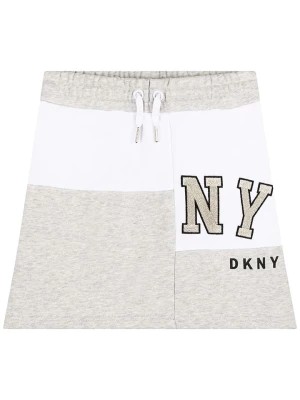 Zdjęcie produktu DKNY Spódnica w kolorze biało-szarym rozmiar: 176