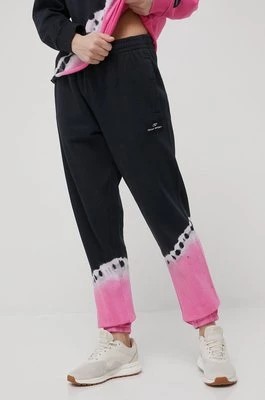 Zdjęcie produktu Dkny spodnie dresowe DP1P2827 damskie kolor różowy wzorzyste