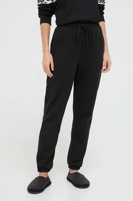 Zdjęcie produktu Dkny spodnie piżamowe damskie kolor czarny