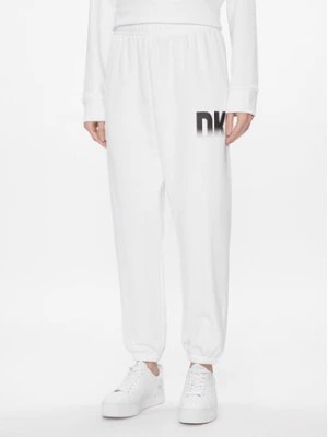 Zdjęcie produktu DKNY Sport Spodnie dresowe DP3P3379 Biały Relaxed Fit