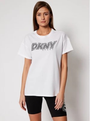 Zdjęcie produktu DKNY Sport T-Shirt DP0T7477 Biały Relaxed Fit