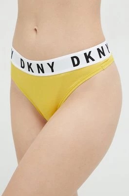 Zdjęcie produktu Dkny stringi kolor żółty DK4529