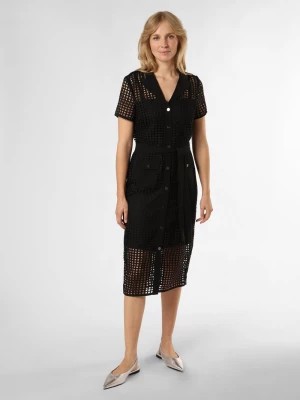 Zdjęcie produktu DKNY Sukienka damska Kobiety Sztuczne włókno czarny jednolity,