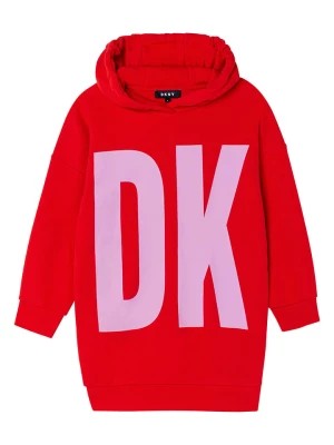 Zdjęcie produktu DKNY Sukienka dresowa w kolorze czerwonym rozmiar: 164