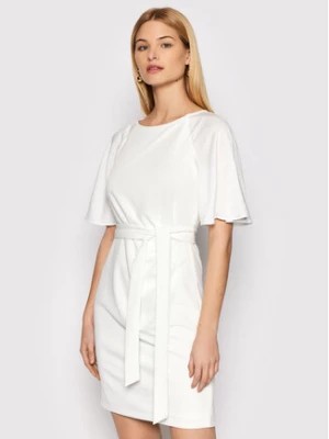 Zdjęcie produktu DKNY Sukienka koktajlowa DD1J2116 Biały Slim Fit