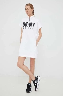 Zdjęcie produktu Dkny sukienka kolor biały mini oversize DP2D4040