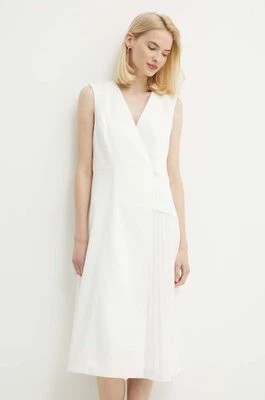 Zdjęcie produktu Dkny sukienka kolor biały mini prosta DD4A1519