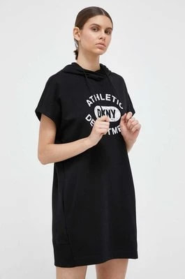 Zdjęcie produktu Dkny sukienka kolor czarny mini oversize