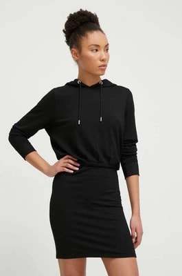 Zdjęcie produktu Dkny sukienka kolor czarny mini prosta DP3D4832