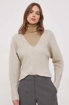 Zdjęcie produktu Dkny sweter damski kolor beżowy P3KSAL67