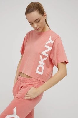 Zdjęcie produktu Dkny t-shirt bawełniany DP1T8459 kolor różowy