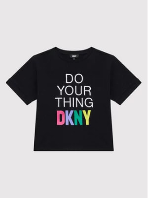 Zdjęcie produktu DKNY T-Shirt D35S31 M Czarny Relaxed Fit