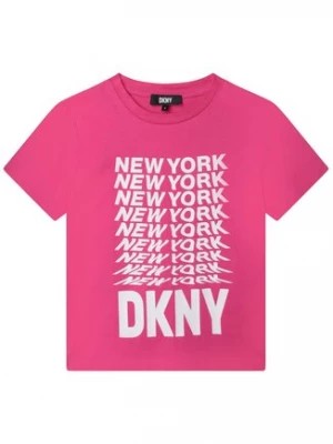 Zdjęcie produktu DKNY T-Shirt D35S76 S Różowy Regular Fit