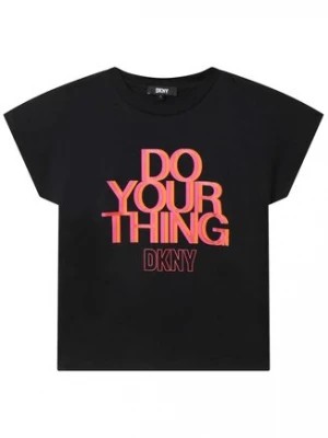 Zdjęcie produktu DKNY T-Shirt D35S88 S Czarny Regular Fit
