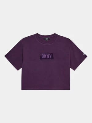 Zdjęcie produktu DKNY T-Shirt D35T02 S Fioletowy Regular Fit