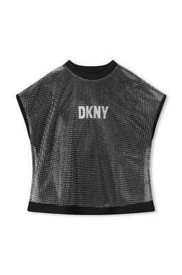Zdjęcie produktu Dkny t-shirt dziecięcy kolor szary