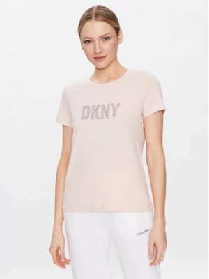 Zdjęcie produktu DKNY T-Shirt P9BH9AHQ Różowy Regular Fit