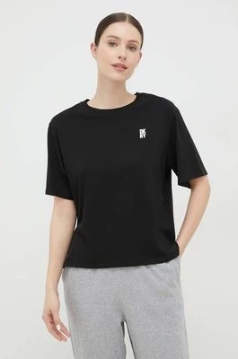 Zdjęcie produktu Dkny t-shirt piżamowy kolor czarny