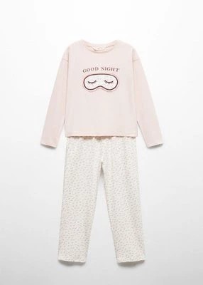 Zdjęcie produktu Długa piżama ze wzorem Mango Kids