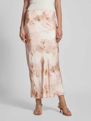 Zdjęcie produktu Długa spódnica z wiskozy z kwiatowym wzorem MbyM