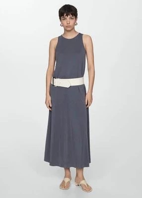 Zdjęcie produktu Długa sukienka na ramiączkach Mango