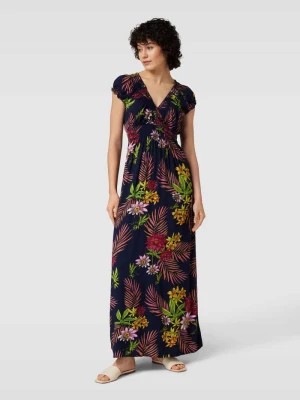 Zdjęcie produktu Długa sukienka w kwiatowe wzory Apricot