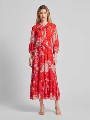 Zdjęcie produktu Długa sukienka w kwiatowe wzory s.Oliver BLACK LABEL