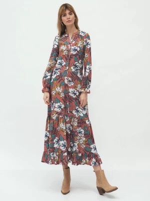 Zdjęcie produktu Długa sukienka w kwiaty Merg