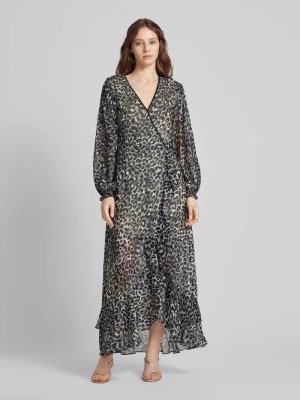 Zdjęcie produktu Długa sukienka w stylu kopertowym model ‘FELISIA’ Guess