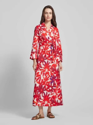 Zdjęcie produktu Długa sukienka w stylu kopertowym model ‘Havanna’ 0039 italy