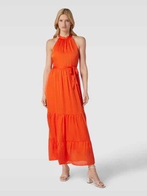 Zdjęcie produktu Długa sukienka z amerykańskim dekoltem model ‘Leyla’ Vila