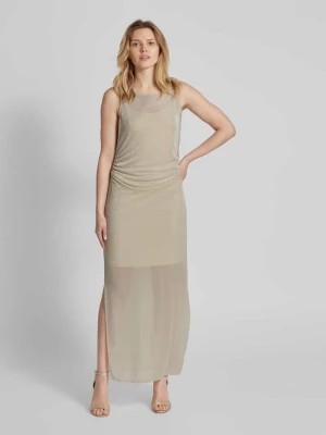 Zdjęcie produktu Długa sukienka z bocznymi marszczeniami model ‘ULLI EHRLICH’ Sportalm