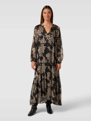 Zdjęcie produktu Długa sukienka z efektem stopniowania model ‘HALLAS’ NEO NOIR
