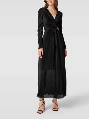 Zdjęcie produktu Długa sukienka z fakturowanym wzorem model ‘Kisias’ HUGO