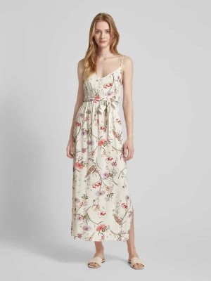 Zdjęcie produktu Długa sukienka z kwiatowym nadrukiem model ‘EASY JOY’ Vero Moda